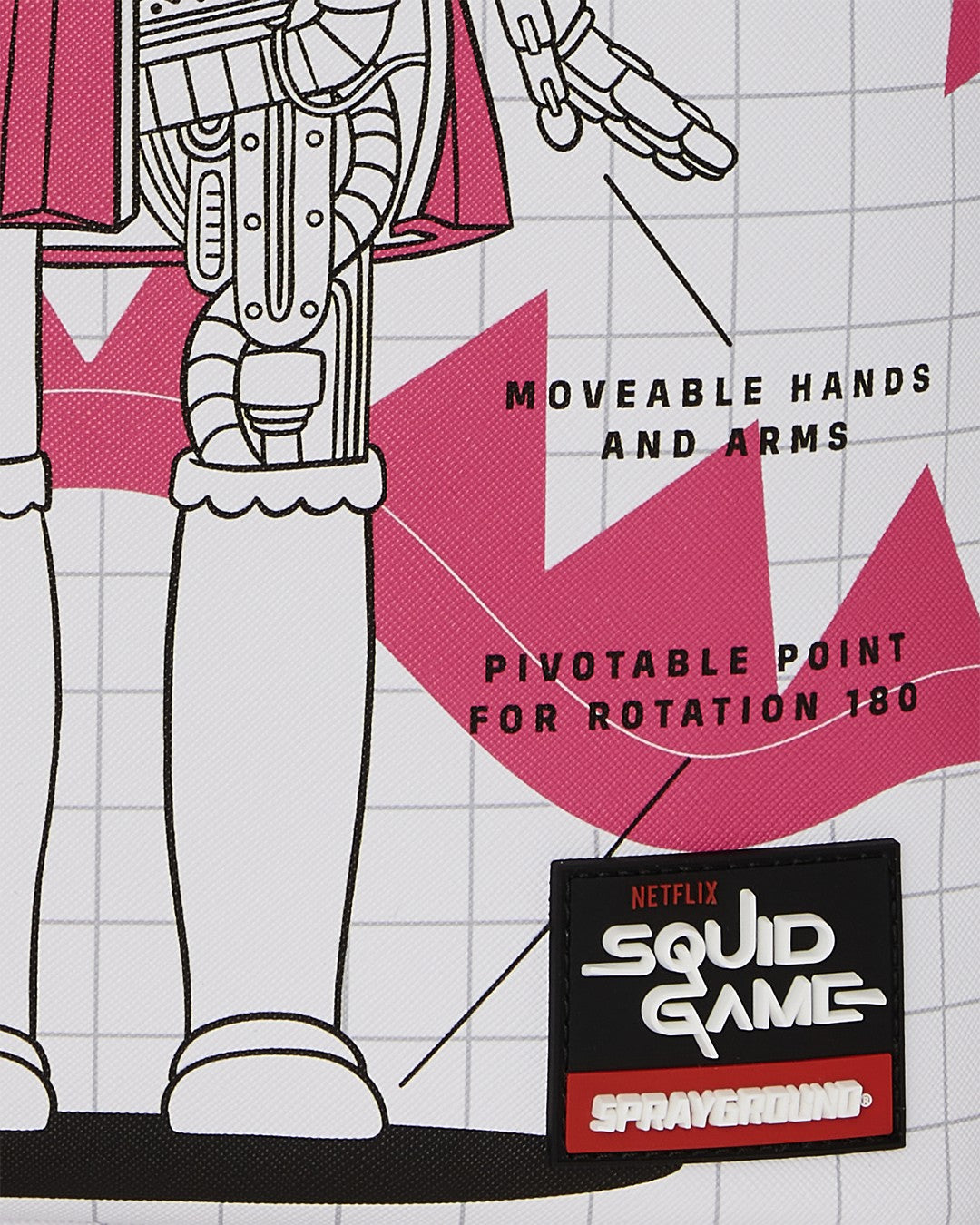 SQUID GAME COLLAB ROBOT GIRL BACKPACK | Sprayground Discount