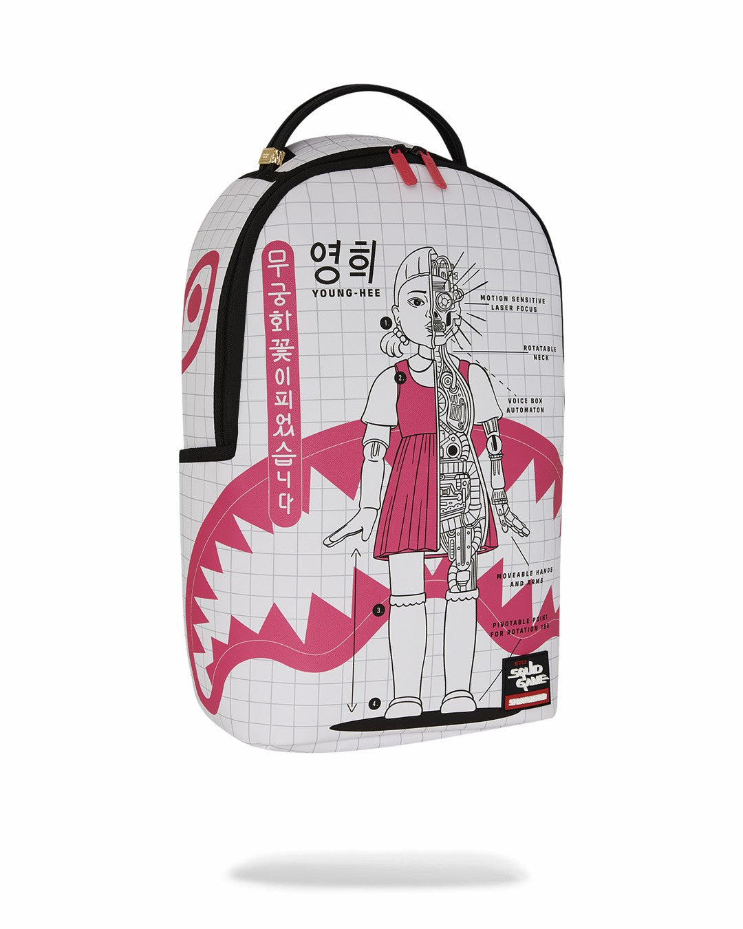 SQUID GAME COLLAB ROBOT GIRL BACKPACK | Sprayground Discount