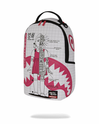 SQUID GAME COLLAB ROBOT GIRL BACKPACK | Sprayground Discount