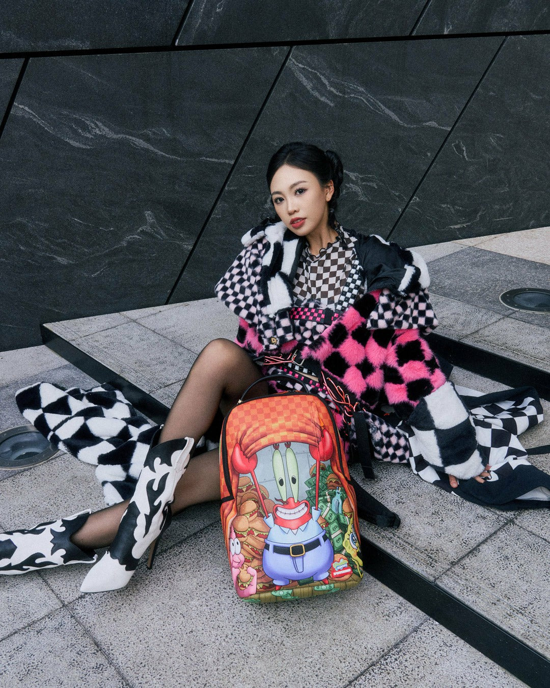 SPONGEBOB STACK UP KRABS BACKPACK | Sprayground for sale