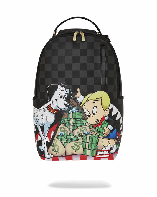 RICHIE RICH SECRET STASH DLXSV BACKPACK | Sprayground for sale