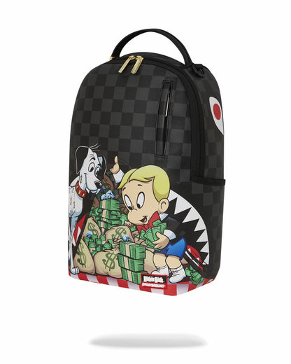RICHIE RICH SECRET STASH DLXSV BACKPACK | Sprayground for sale