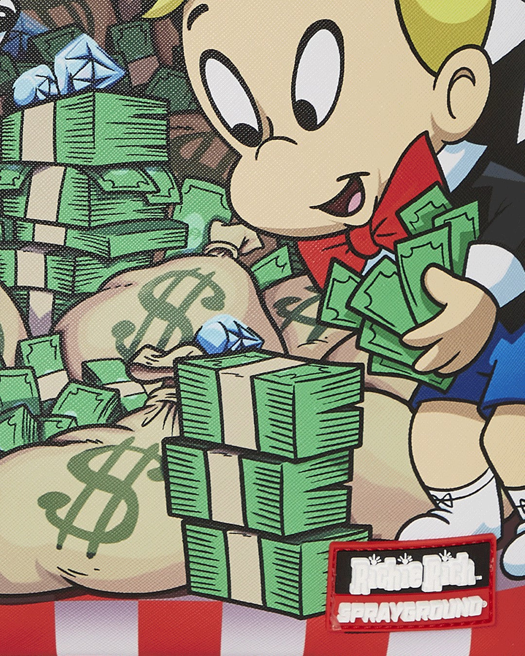 RICHIE RICH SECRET STASH DLXSV BACKPACK | Sprayground for sale