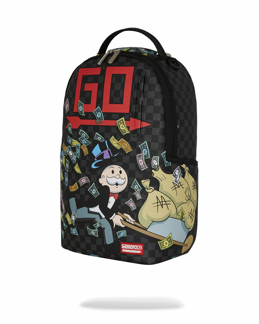 MONOPOLY WHEEL BARREL BACKPACK | Sprayground Discount