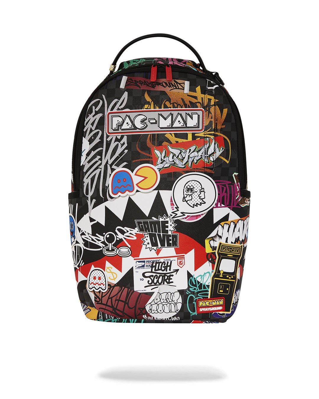 PACMAN LEVELED-UP ART BACKPACK | Sprayground Clearance