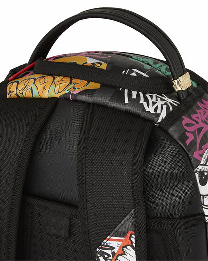 PACMAN LEVELED-UP ART BACKPACK | Sprayground Clearance