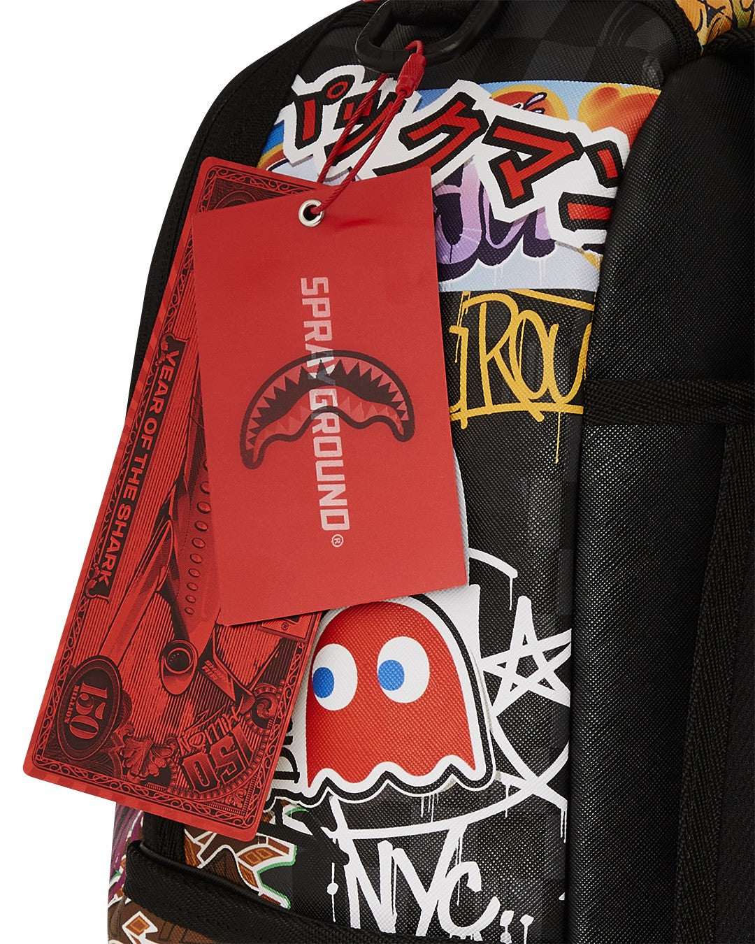 PACMAN LEVELED-UP ART BACKPACK | Sprayground Clearance
