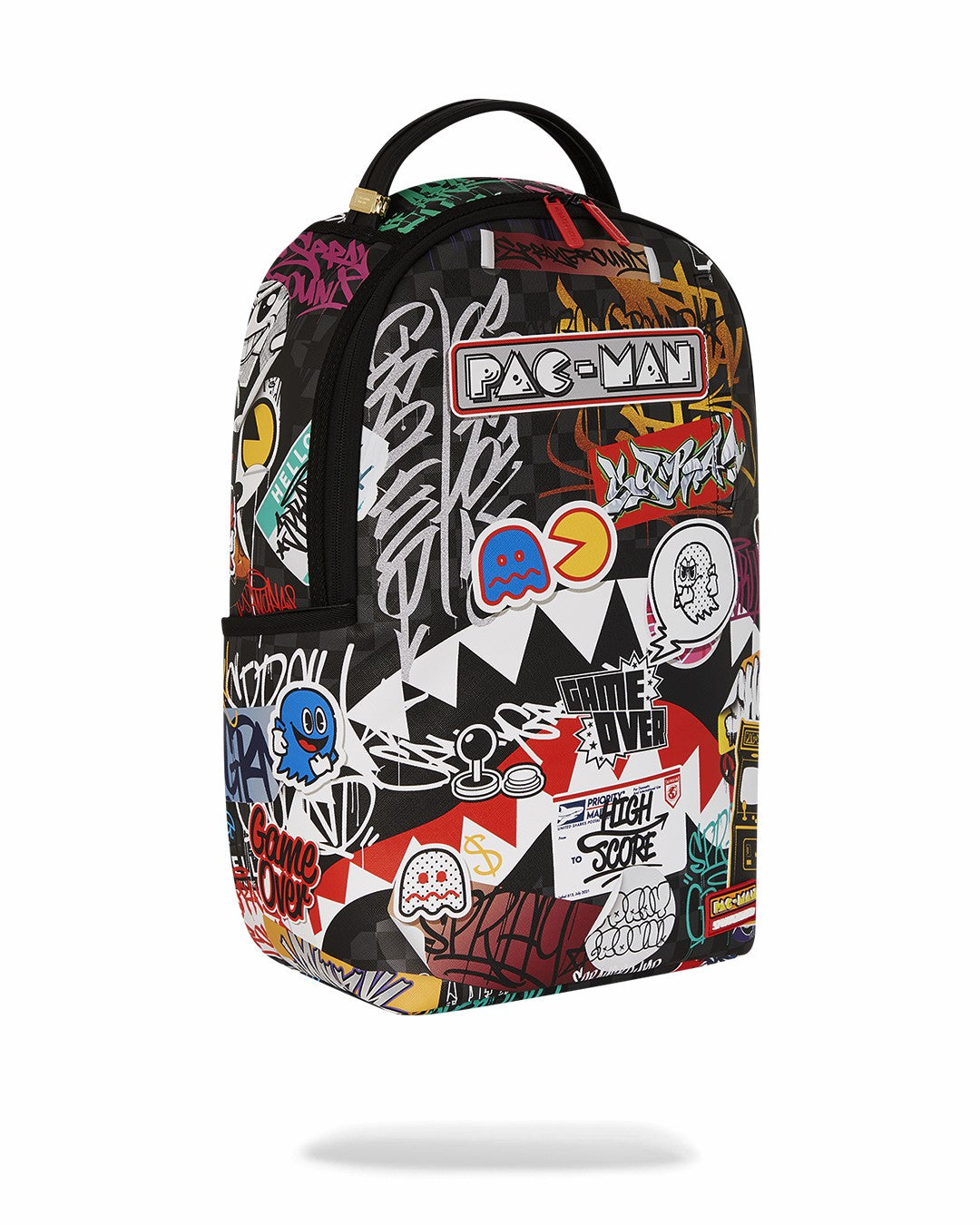 PACMAN LEVELED-UP ART BACKPACK | Sprayground Clearance