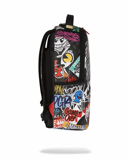 PACMAN LEVELED-UP ART BACKPACK | Sprayground Clearance