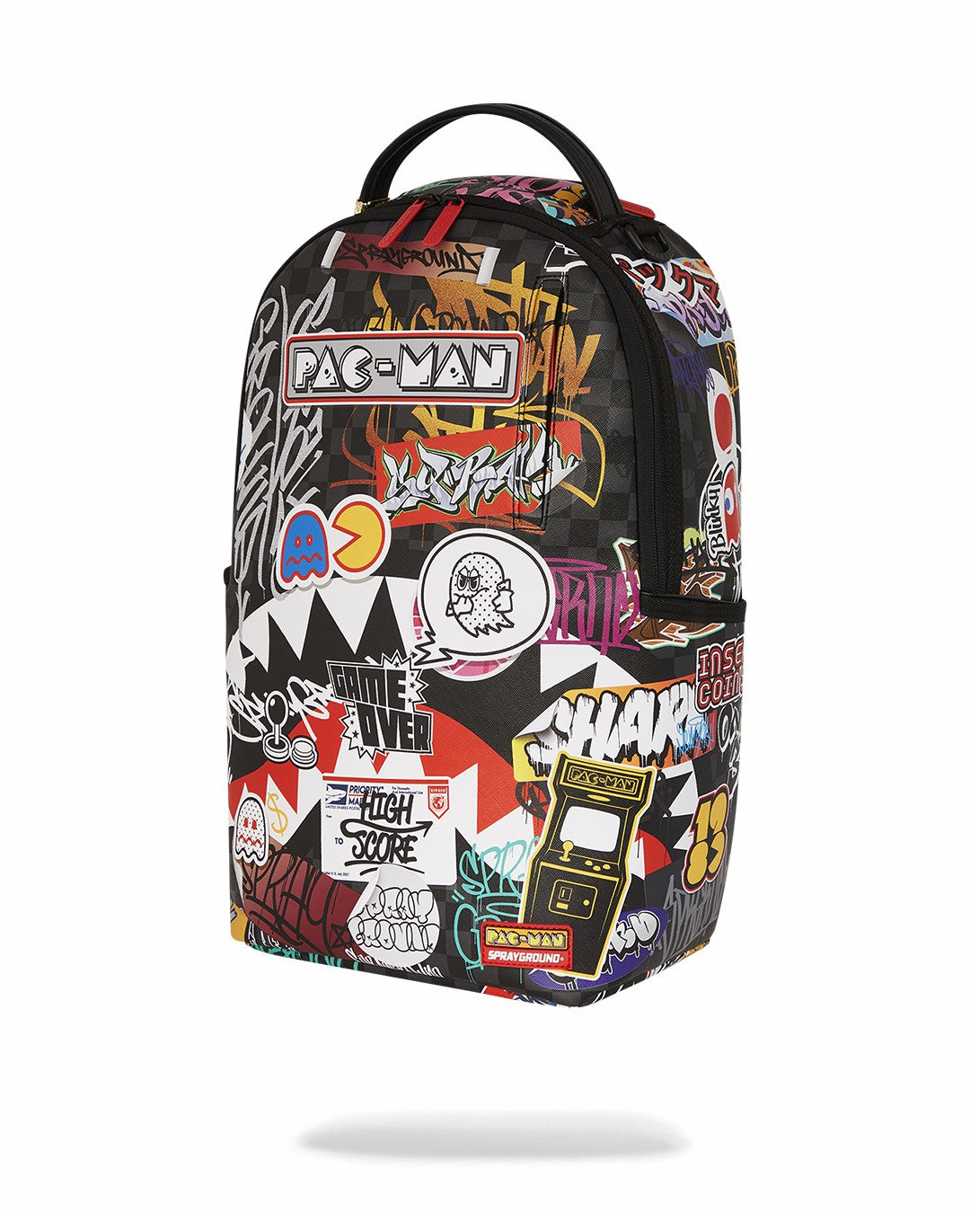 PACMAN LEVELED-UP ART BACKPACK | Sprayground Clearance