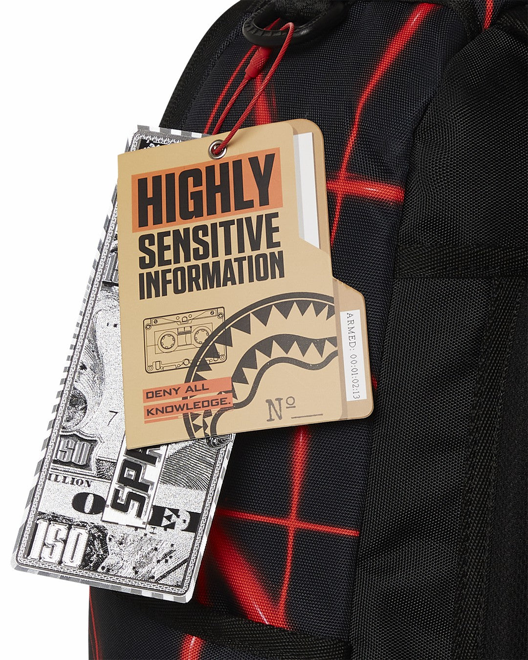 MISSION IMPOSSIBLE HEIST LASER SHARK BACKPACK | Sprayground Clearance