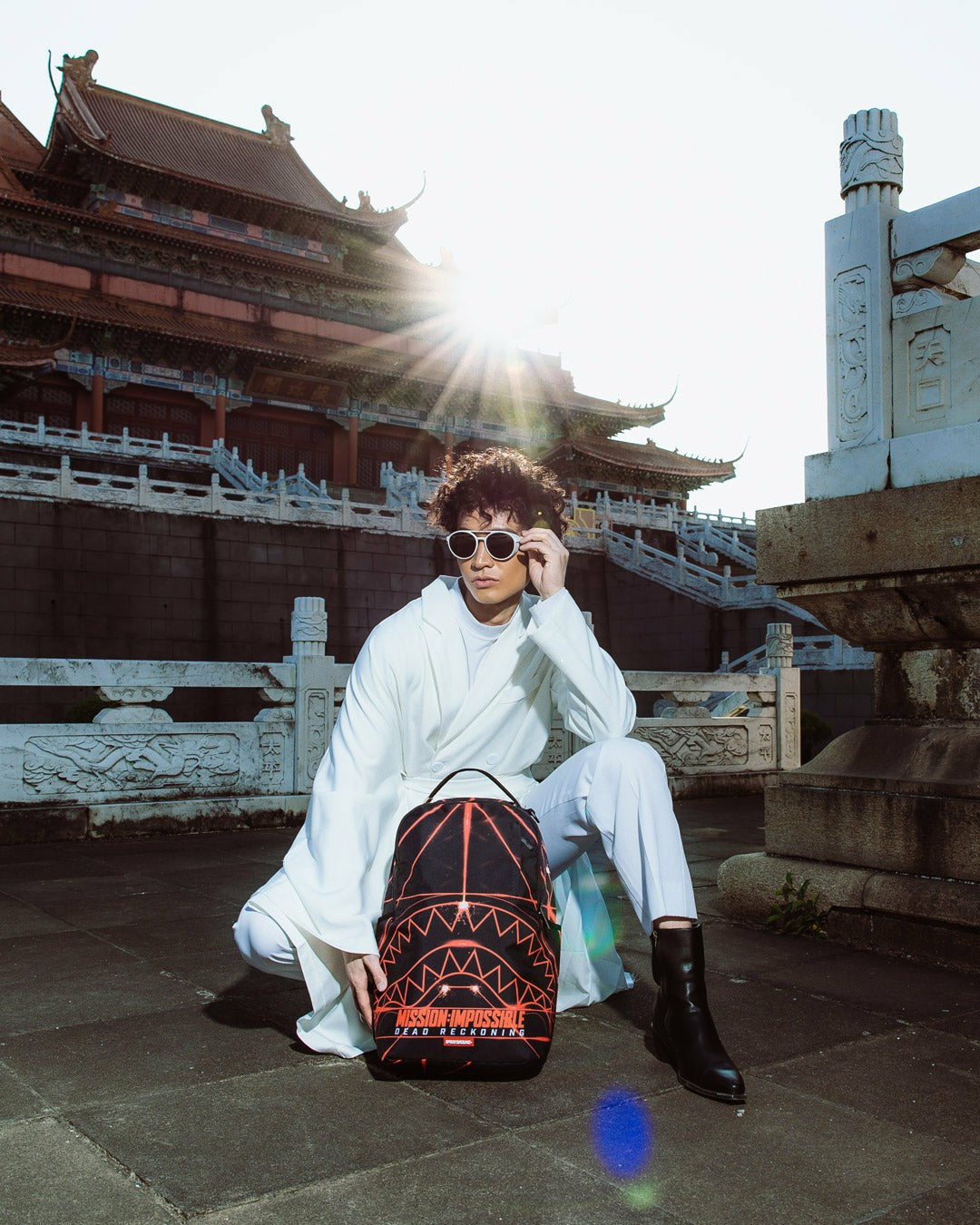MISSION IMPOSSIBLE HEIST LASER SHARK BACKPACK | Sprayground Clearance