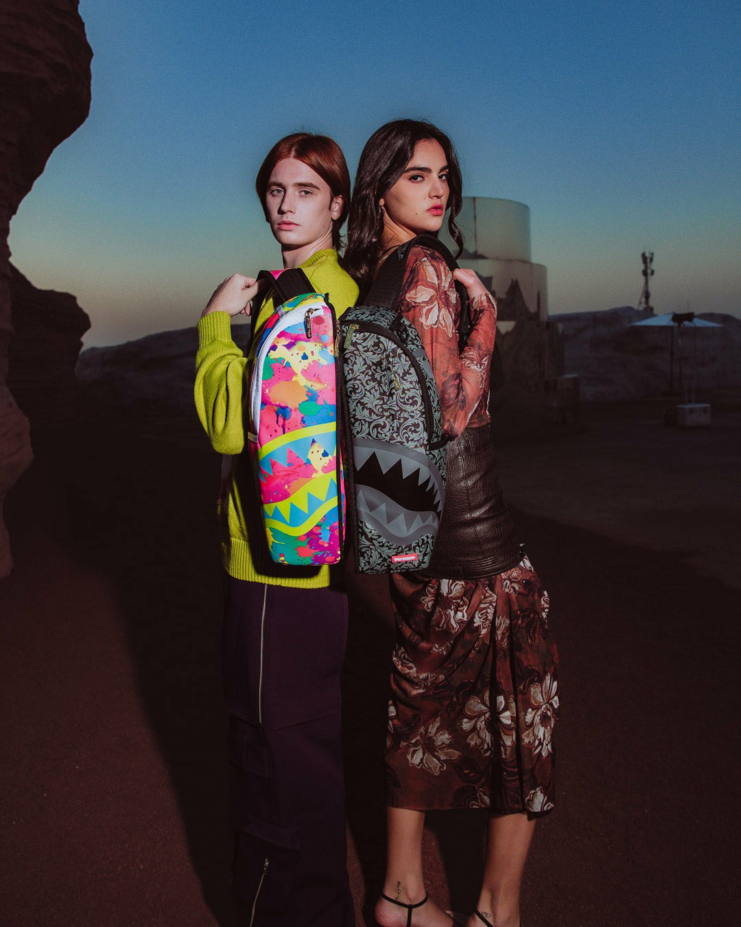 TWINS CHAOS SPLIT 2 BAGS BACKPACK | Sprayground US