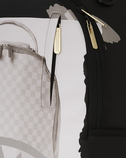 BAG ON BAG OPTICAL ILLUSION SHARKS IN PARIS BACKPACK | Sprayground sale