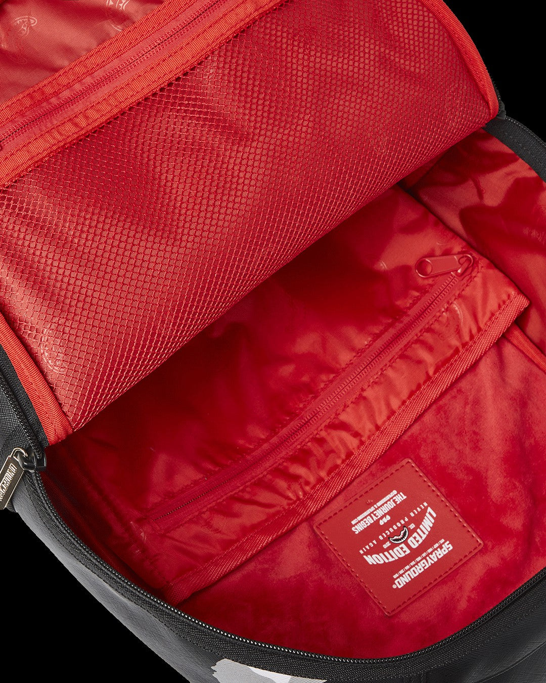 BAG ON BAG OPTICAL ILLUSION SHARKS IN PARIS BACKPACK | Sprayground sale