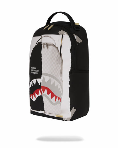 BAG ON BAG OPTICAL ILLUSION SHARKS IN PARIS BACKPACK | Sprayground sale