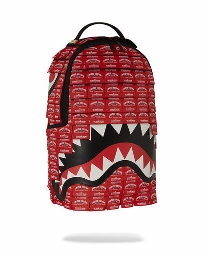 MADE OF WOVEN LABELS SHARK BACKPACK | Sprayground US