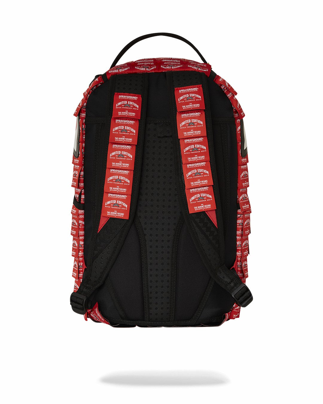 MADE OF WOVEN LABELS SHARK BACKPACK | Sprayground US