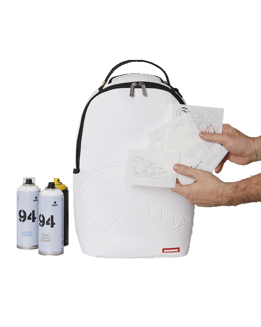 GRAFFITI ARTIST - DESIGN YOUR OWN BACKPACK - 9 STENCILS INCLUDED | Sprayground for sale