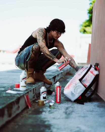 GRAFFITI ARTIST - DESIGN YOUR OWN BACKPACK - 9 STENCILS INCLUDED | Sprayground for sale
