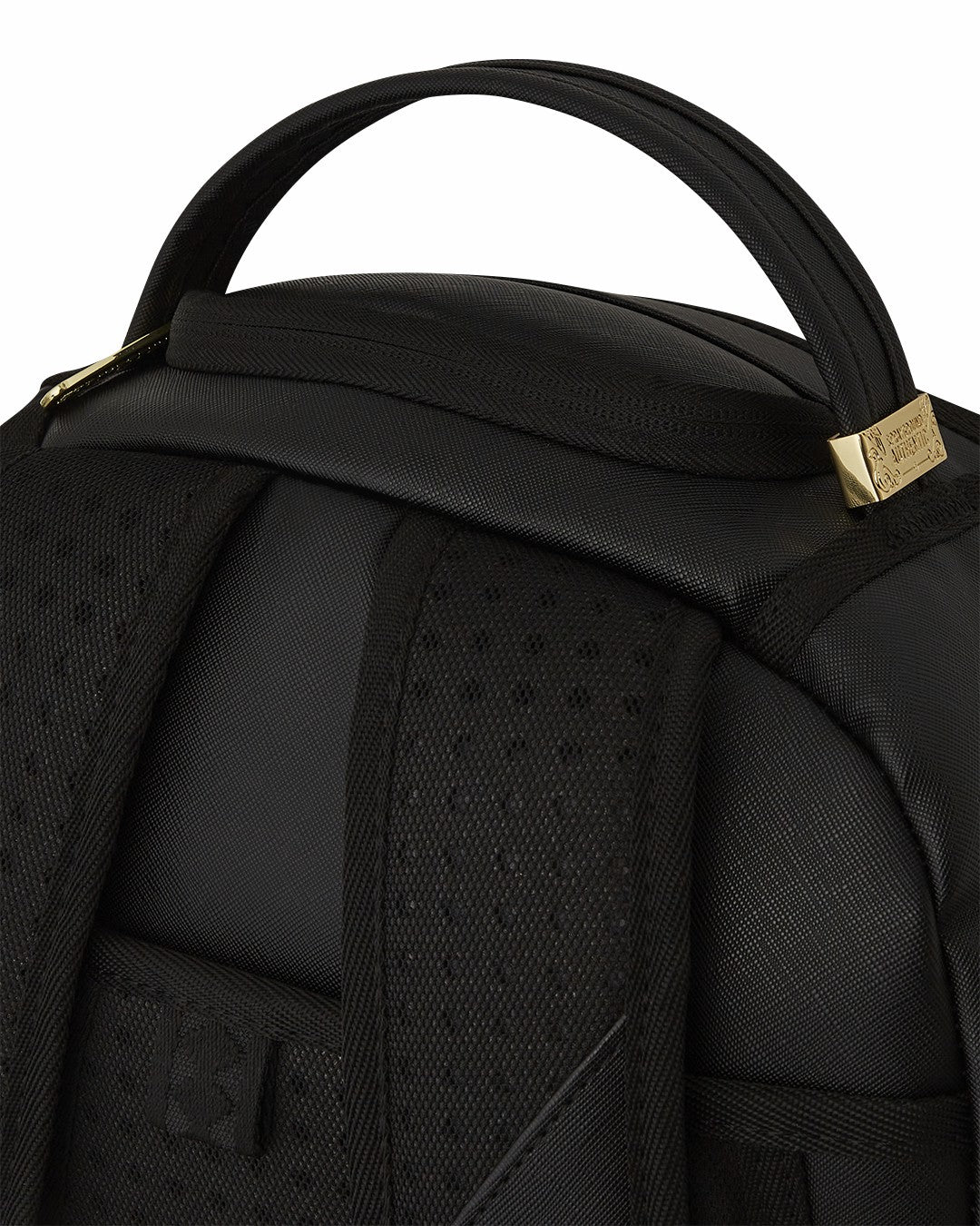 GOLD AND BLACK RACING STRIPES BACKPACK | Sprayground Near Me
