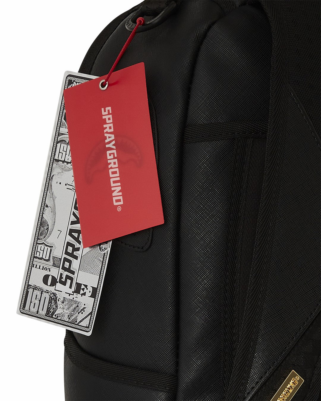 GOLD AND BLACK RACING STRIPES BACKPACK | Sprayground Near Me