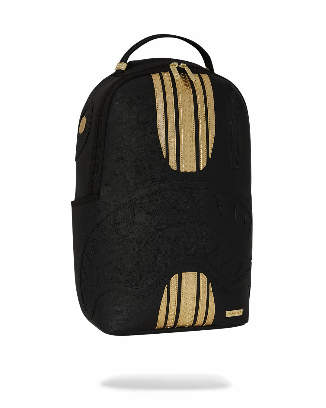 GOLD AND BLACK RACING STRIPES BACKPACK | Sprayground Near Me