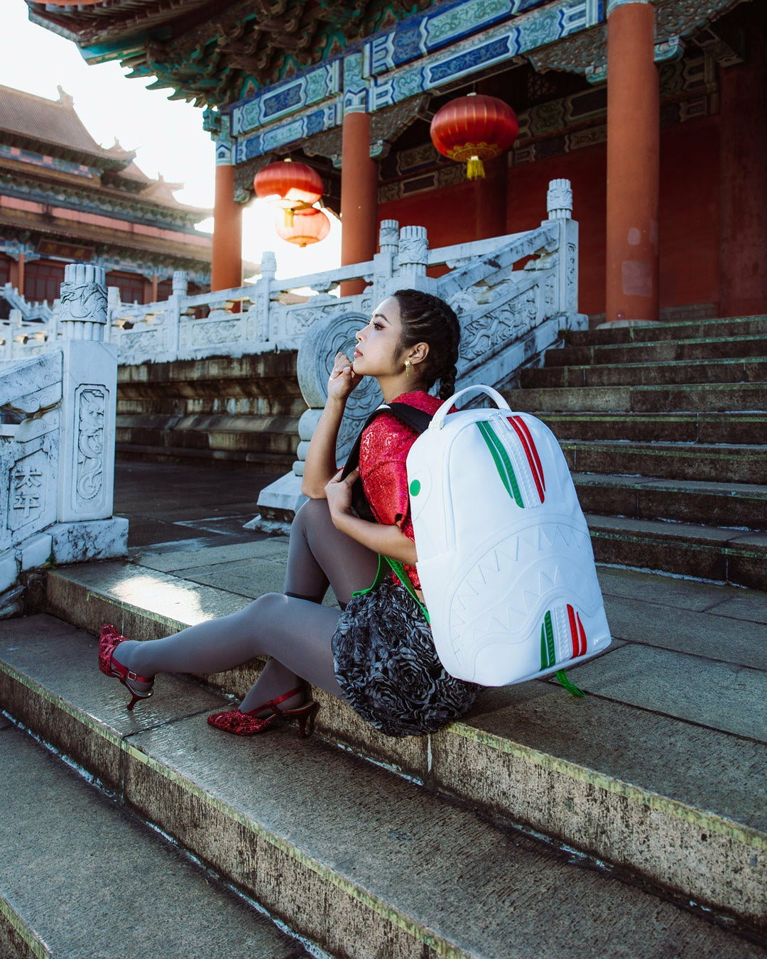 SHARKS IN PARIS GT ITALIA BACKPACK | Sprayground sale