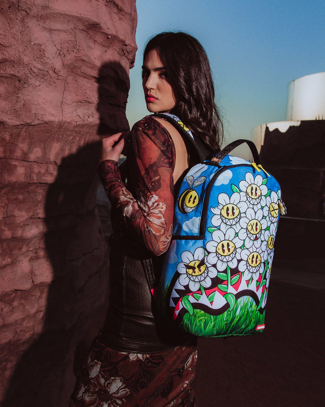 CRAZY DAISY BACKPACK | Sprayground Discount