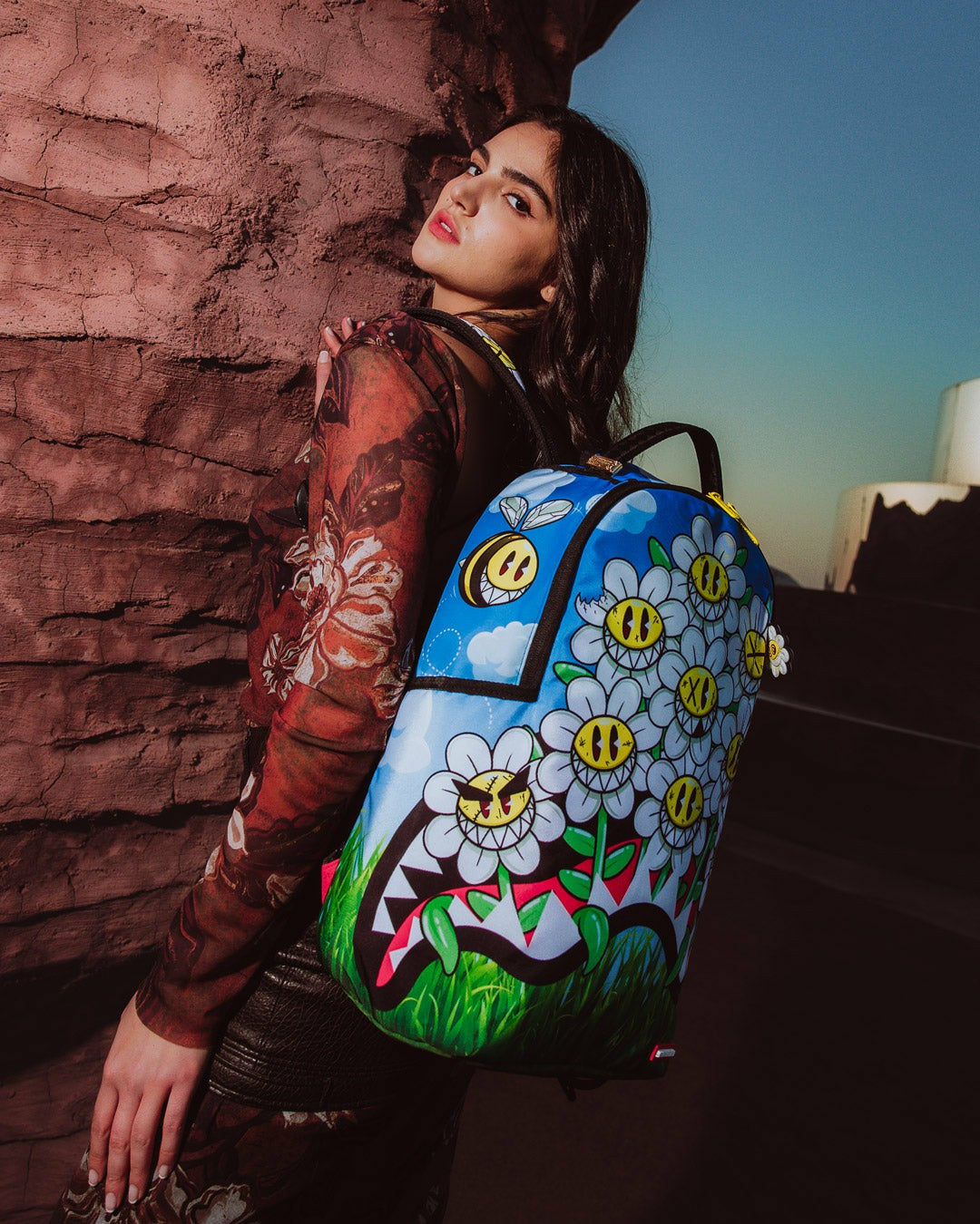 CRAZY DAISY BACKPACK | Sprayground Discount