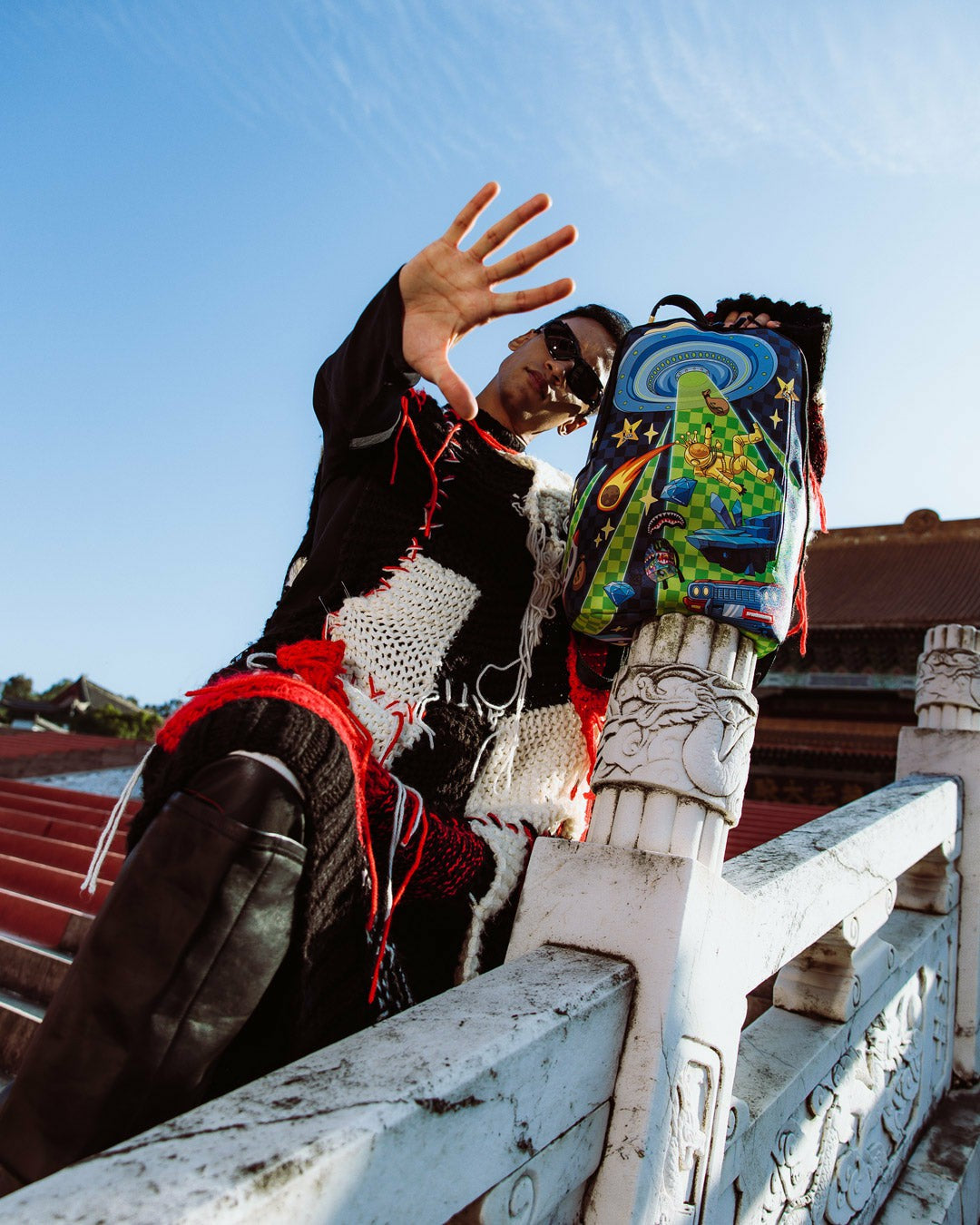 SPACE WARPED BACKPACK | Sprayground for sale