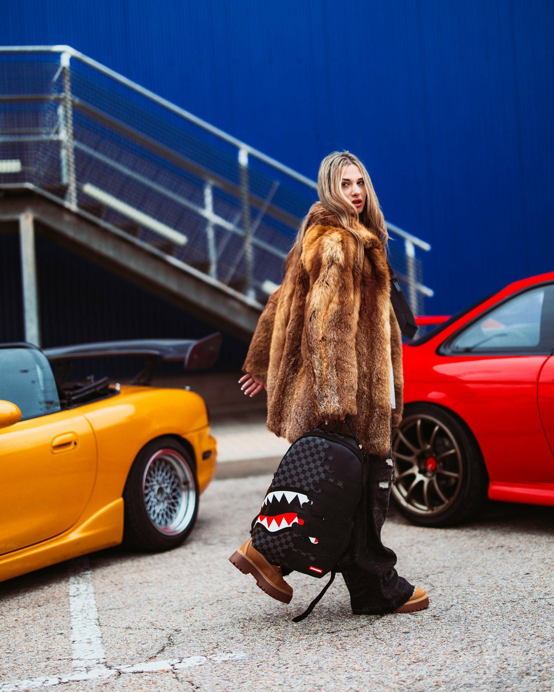 SPEED SHARK SIDE SWIPE BACKPACK | Sprayground Near Me