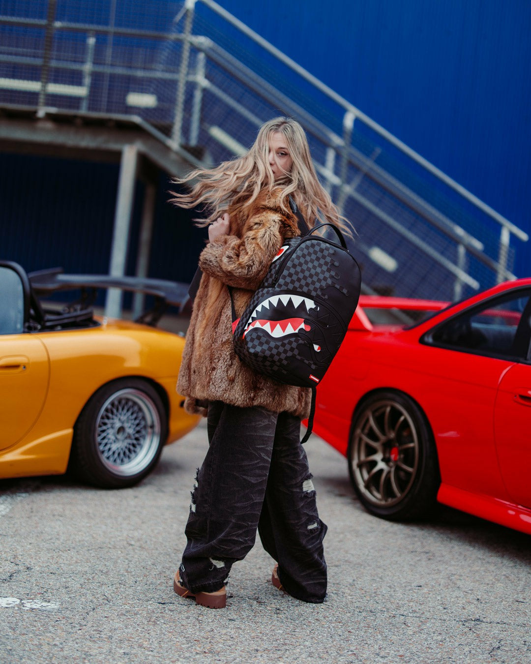 SPEED SHARK SIDE SWIPE BACKPACK | Sprayground Near Me