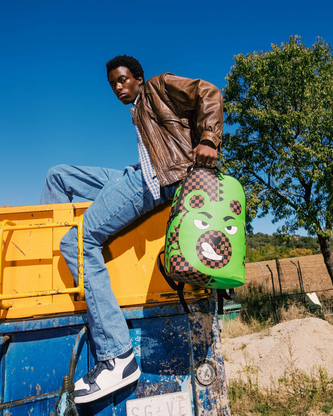 GREEN MONEY BEAR DLXSV BACKPACK | Sprayground Near Me