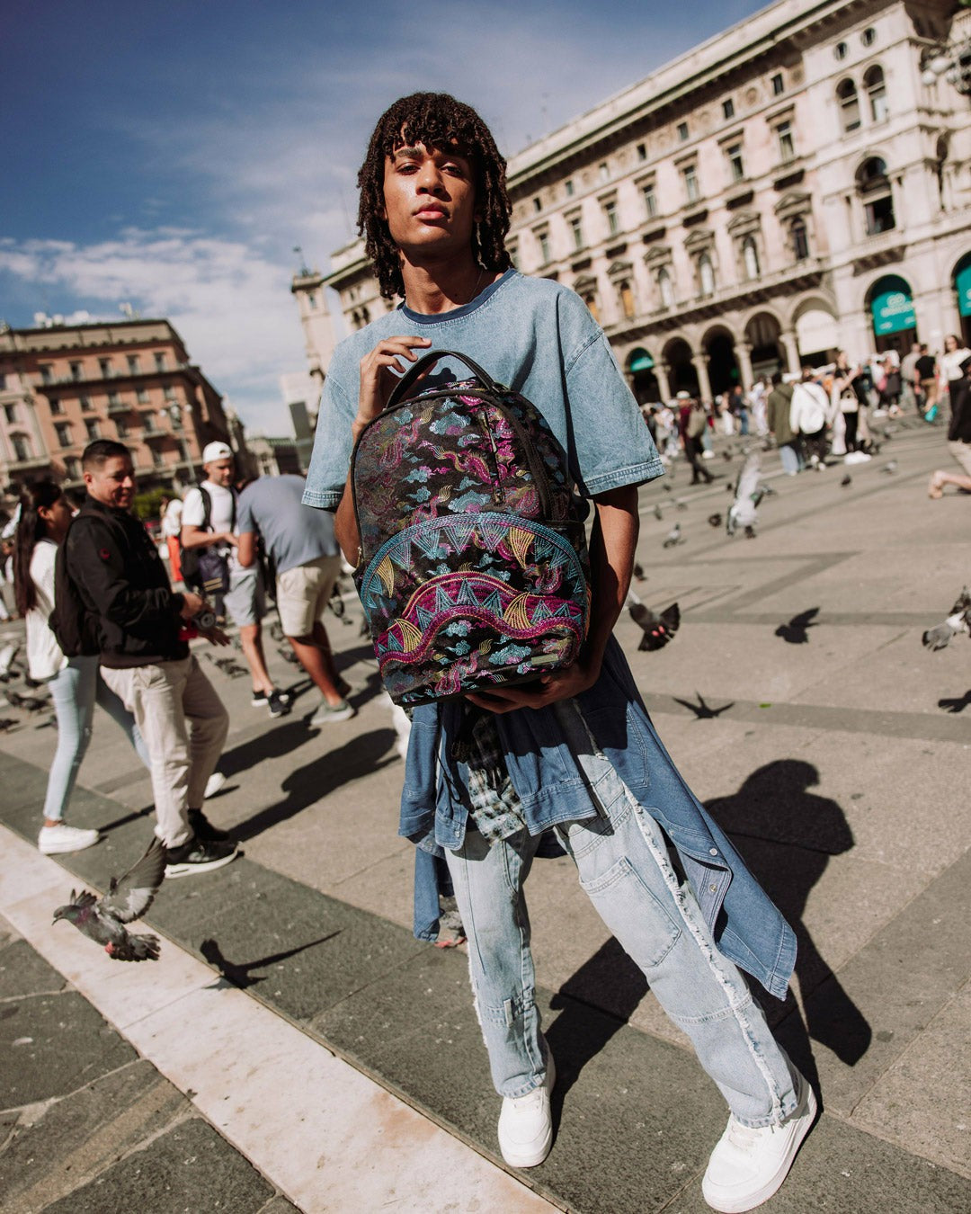 EMBROIDERED DRAGONS DLX BACKPACK | Sprayground Near Me