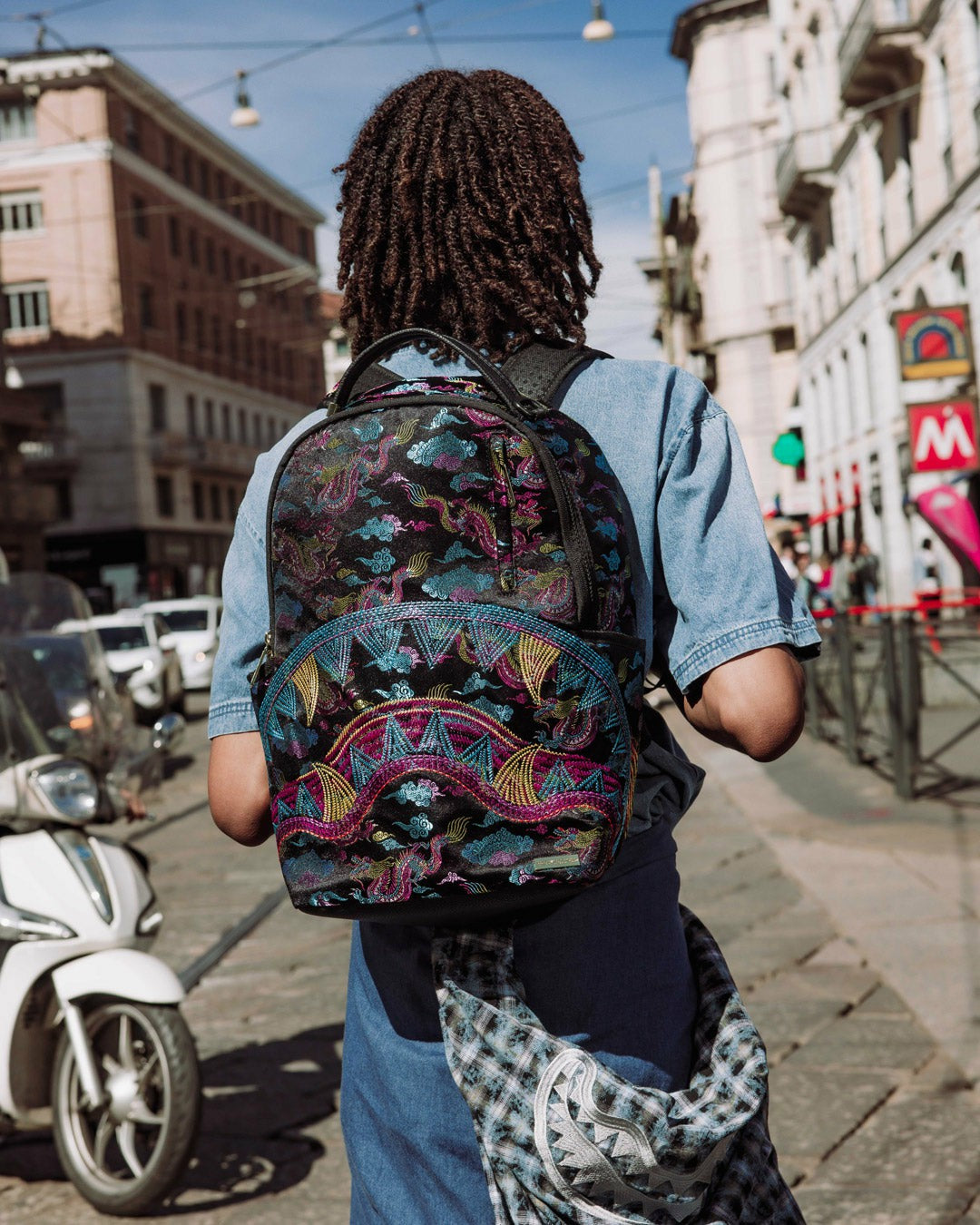 EMBROIDERED DRAGONS DLX BACKPACK | Sprayground Near Me