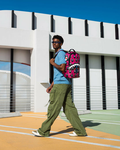 SQUID GAME COLLAB FRONT MAN & PINK GUARD SHARKS BACKPACK | Sprayground Discount