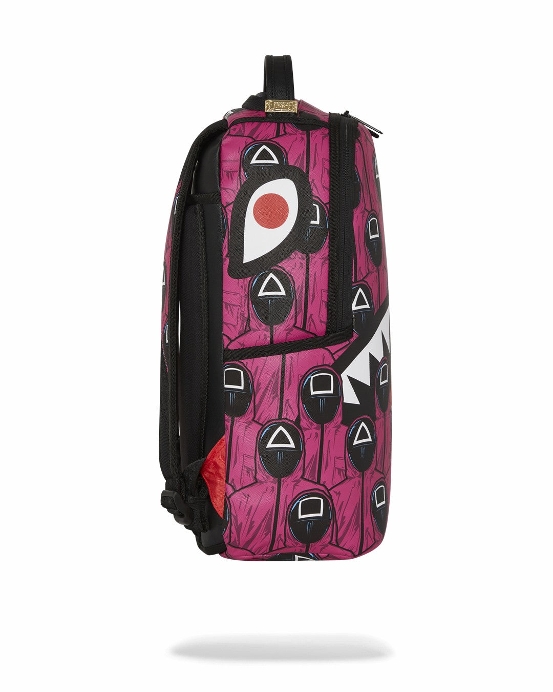 SQUID GAME COLLAB FRONT MAN & PINK GUARD SHARKS BACKPACK | Sprayground Discount