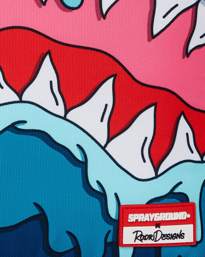 JORGE RODRIGUEZ THE ARTIST COLLAB DRIPS SHARKS BACKPACK | Sprayground Discount