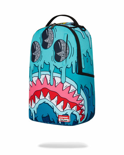 JORGE RODRIGUEZ THE ARTIST COLLAB DRIPS SHARKS BACKPACK | Sprayground Discount