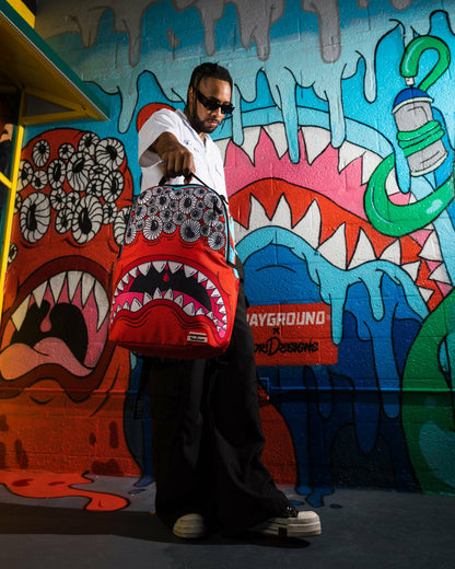 JORGE RODRIGUEZ THE ARTIST COLLAB BLINKY SHARK BACKPACK | Sprayground for sale