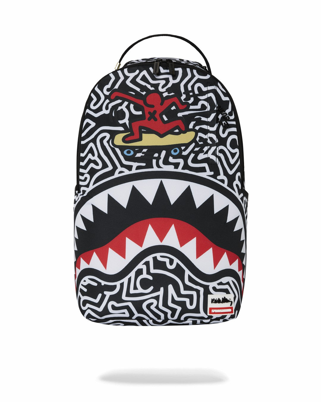 KEITH HARING SKATER SHARK DLXSR BACKPACK | Sprayground Clearance