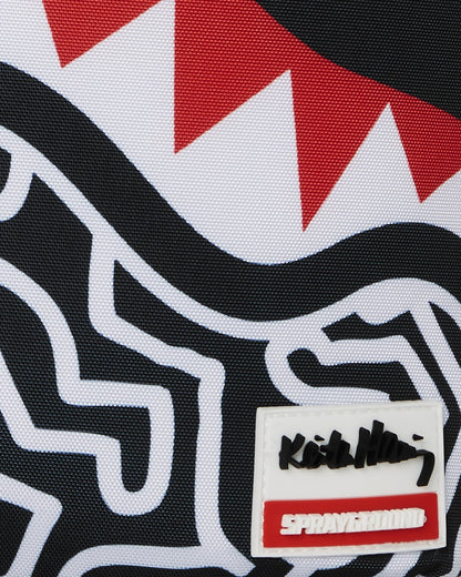 KEITH HARING SKATER SHARK DLXSR BACKPACK | Sprayground Clearance