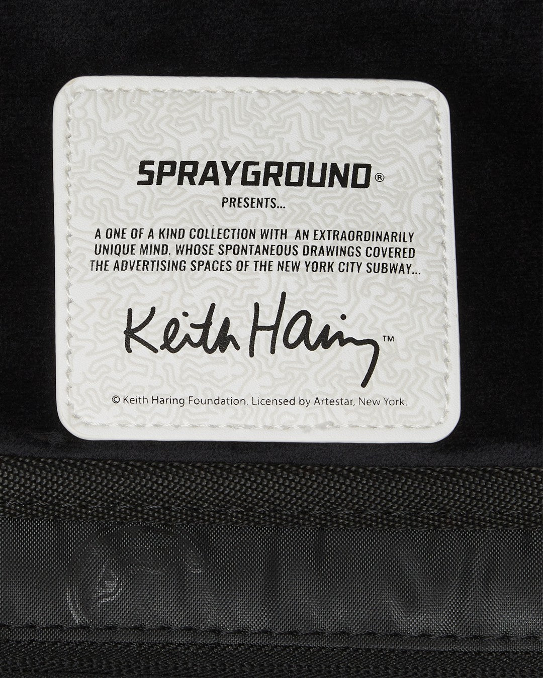 KEITH HARING SKATER SHARK DLXSR BACKPACK | Sprayground Clearance