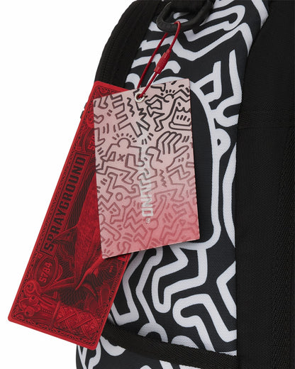 KEITH HARING SKATER SHARK DLXSR BACKPACK | Sprayground Clearance