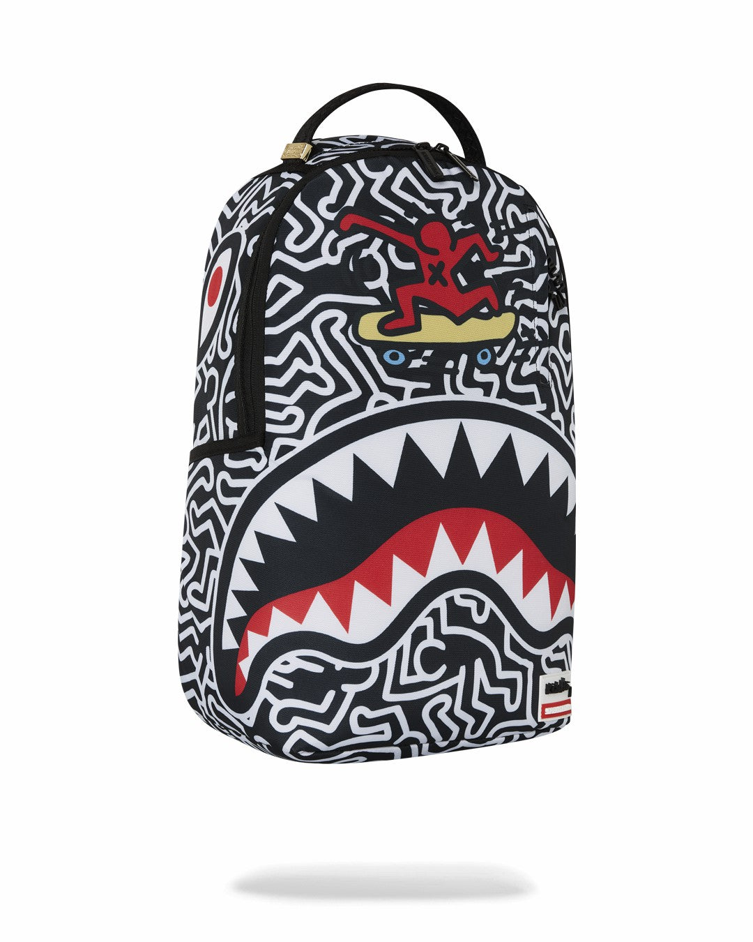 KEITH HARING SKATER SHARK DLXSR BACKPACK | Sprayground Clearance