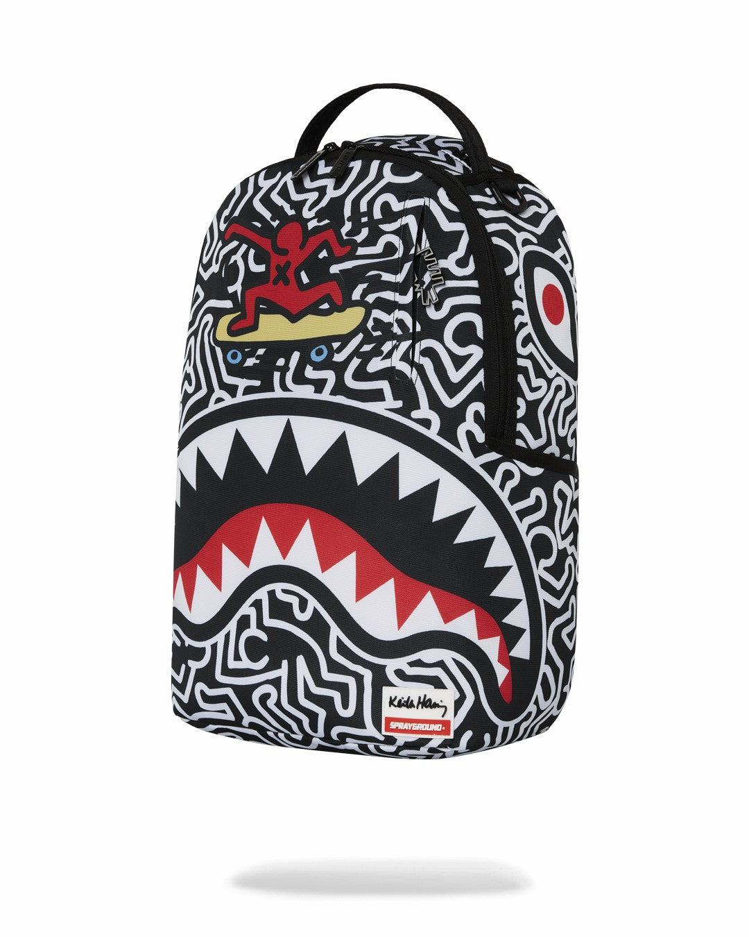 KEITH HARING SKATER SHARK DLXSR BACKPACK | Sprayground Clearance