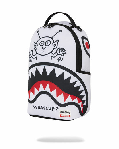 KEITH HARING WHASSUP ALIEN DLX BACKPACK | Sprayground Online
