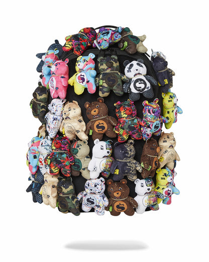 PACK OF BEARS REAL PLUSH BEARS RUNWAY PIECE BACKPACK - SUPER EXCLUSIVE | Sprayground sale