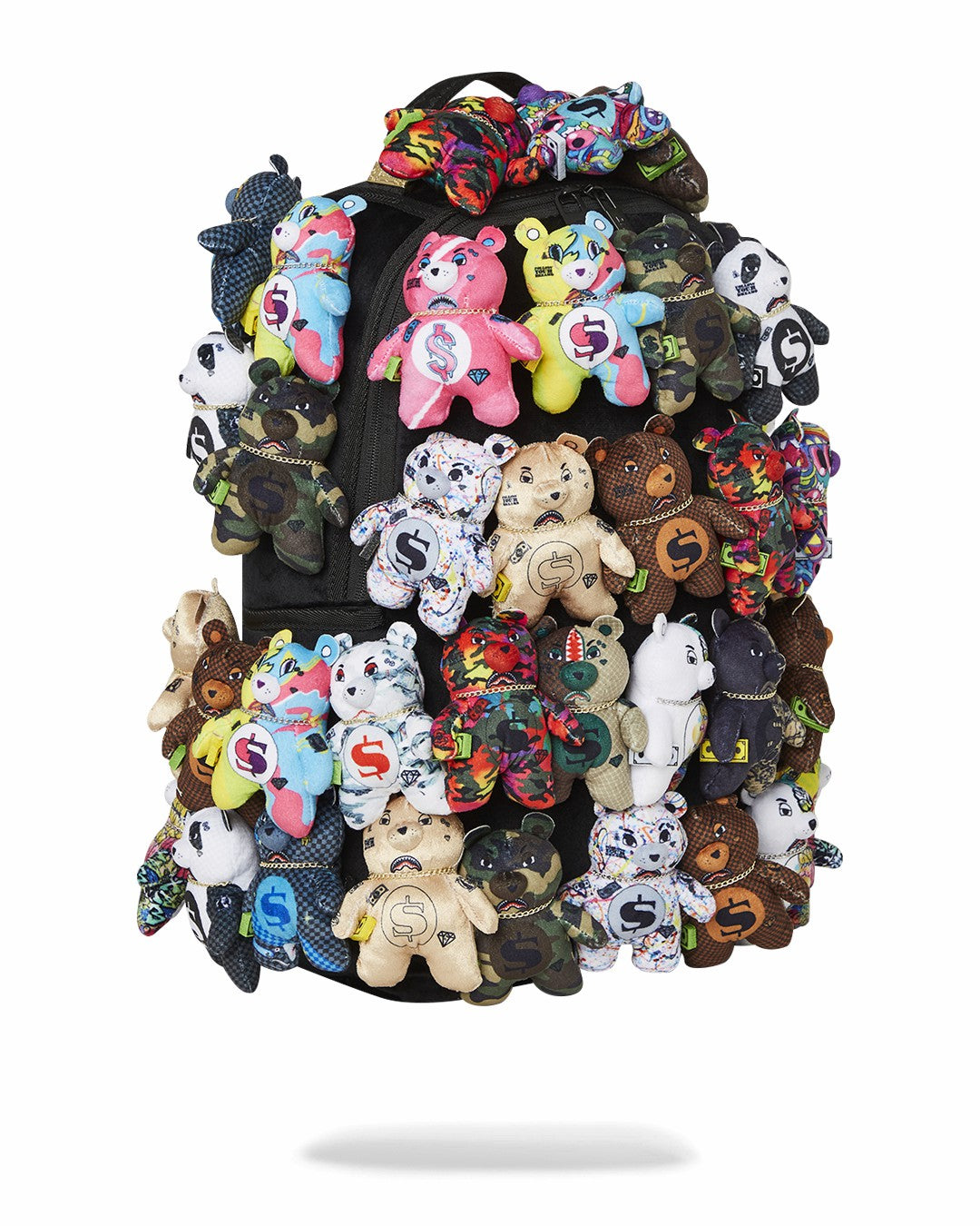 PACK OF BEARS REAL PLUSH BEARS RUNWAY PIECE BACKPACK - SUPER EXCLUSIVE | Sprayground sale